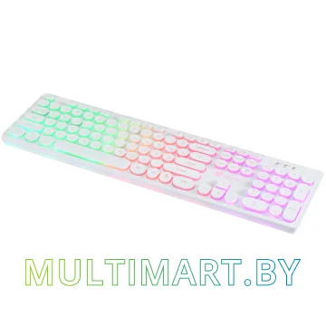 Клавиатура Oklick 420MRL (белый) картинка 3